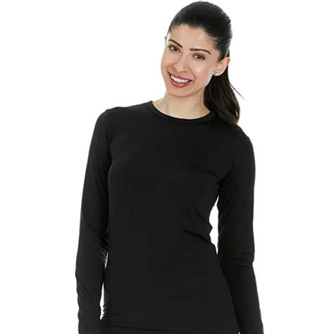 Thermajane Long Johns Thermal Underwear for Women Fleece Lined Base ...