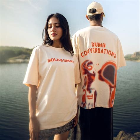 DUMB CONVERSATIONS OVERSIZED T-SHIRT – Bold&Broke