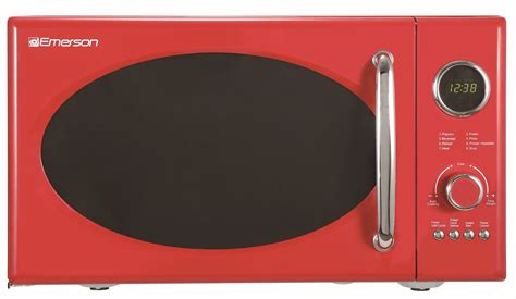Snapklik.com : Emerson MWRG0901RD Retro Compact Countertop 800W ...