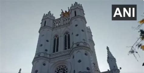 Kerala: Devotees offer prayers at St. Joseph's Metropolitan Cathedral ...