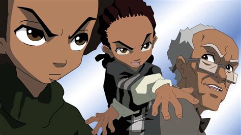 Download Huey, Riley, And Robert Freeman Boondocks Hd Wallpaper ...