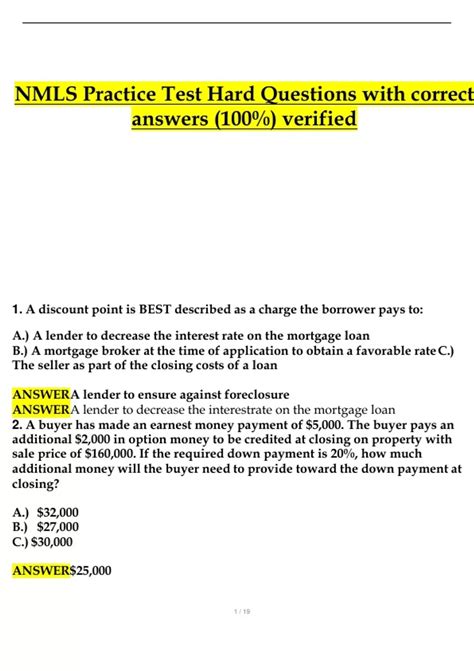 Image result for NMLS Practice Test