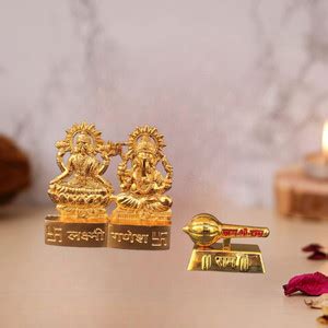 VE AND YOU Ganesha Lakshmi Idol & Hanuman Ji Gada Set Decorative ...