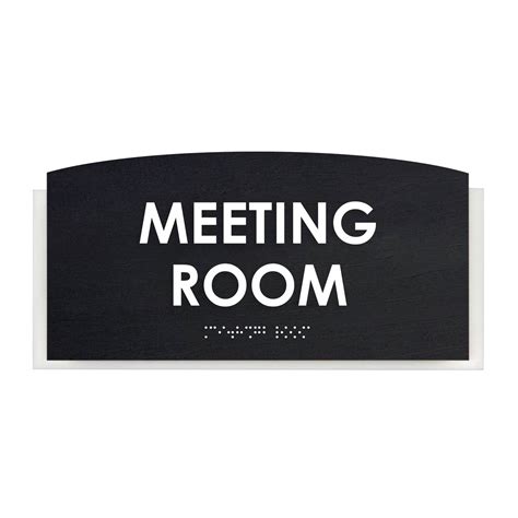 Meeting Room Door Sign "Scandza" Design - Bsign