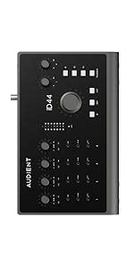 Audient iD44 MKii 20-in/24-out USB-C Audio Interface with 24-bit/96kHz ...