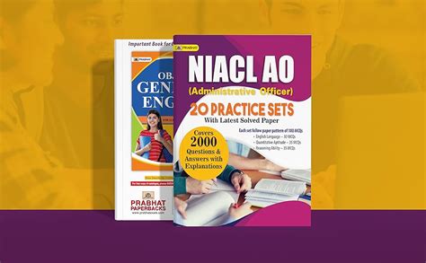 Buy NIACL AO (Administrative Officers) 20 Practice Sets for Preliminary ...