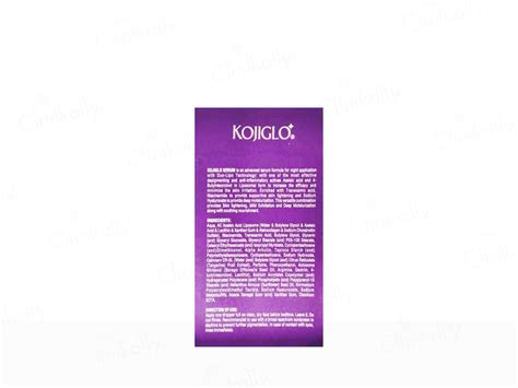 Buy Kojiglo Depigmenting Serum Online at Best Price | Clinikally