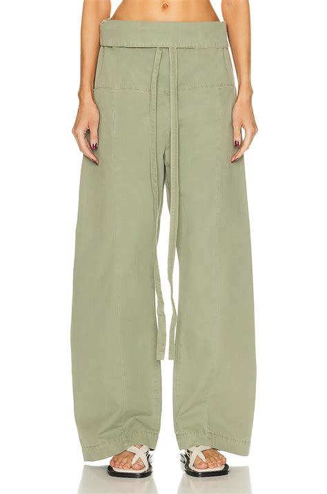 Matteau Fisherman Drawstring Pant in Oregano | FWRD