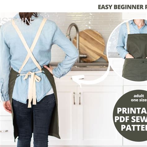 Image result for Apron Pattern for Men