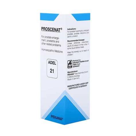 Buy ADEL 21 PROSCENAT DROPS 20 ML Online & Get Upto 60% OFF at PharmEasy