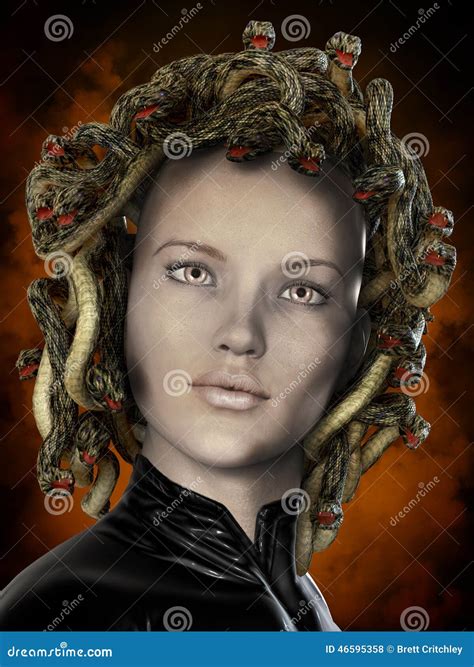 Medusa Snakes Mythology Royalty-Free Stock Image | CartoonDealer.com ...