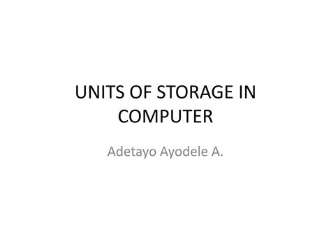 Units for Computer Storage 的图像结果