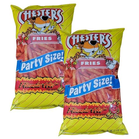 Frites Flamin Aux Cheetos Cheetos Flamin' Hot Puffs Party Bag 150g