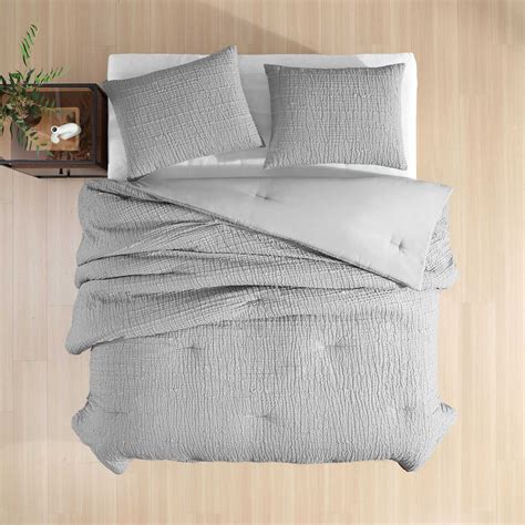 Kenneth Cole New York Serenity Wavy Lines Microfiber Duvet Cover Set | Belk