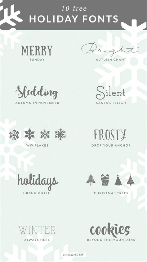 Free Mountains Of Christmas Font //TOP