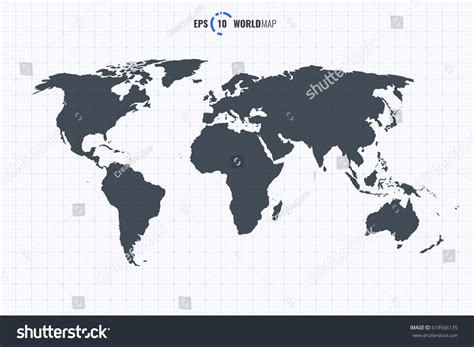 World Map Vector High Resolution 的图像结果