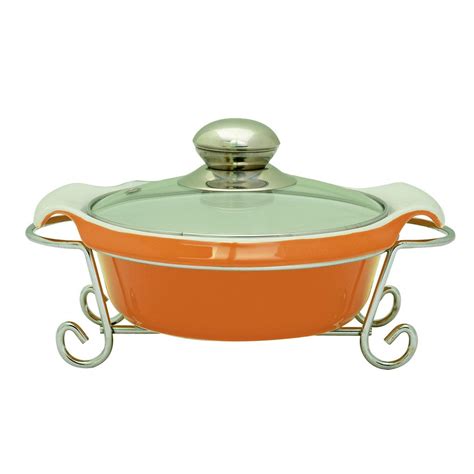 Buy MM GUSTO CERAMIC CASSEROLE HANDI (Serving Bowl) With Free Glass Lid ...