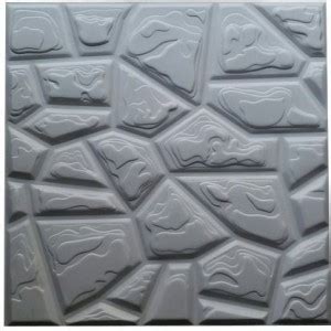 Skywall 3D uPVC Wall Panel Stone Pack of 2 Drywall Panel Price in India ...
