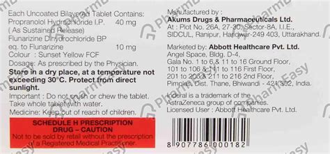 Inderal F 10mg Strip Of 10 Tablets: Uses, Side Effects, Price & Dosage ...