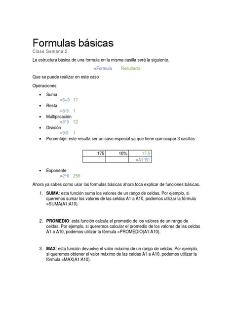 Image result for Formulas Matematicas Basicas