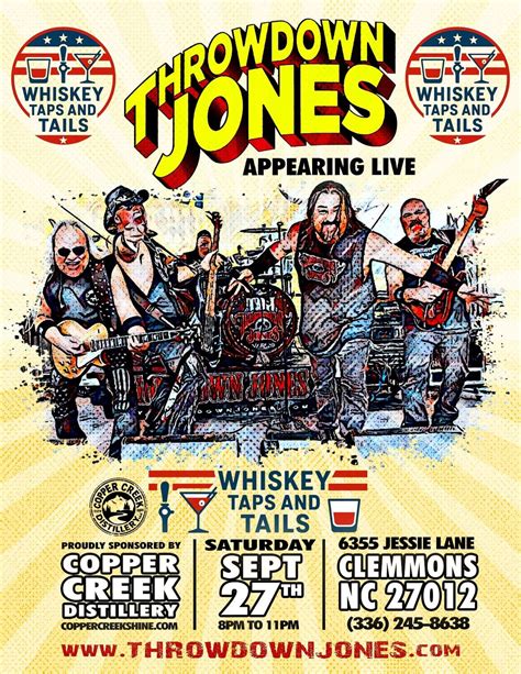 Throwdown Jones, 6355 Jessie Lane, Clemmons, NC, 27 September 2025 ...