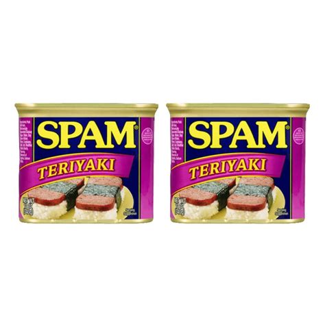 Buy Spam Teriyaki, 2 Pack, 12 Ounce Cans, Luncheon Meat Can, Canned ...