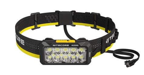 Nitecore HU2000 USB Powered Elite Headlamp - 2000 Lumens, Unlimited ...