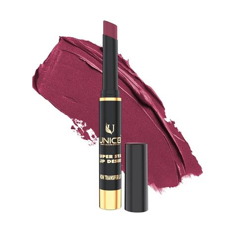 Buy UNICB Super Stay Lip Desire Colour Non Transfer Matte Lipstick ...