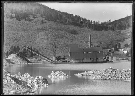 Dredge Boat Mining in Breckenridge
