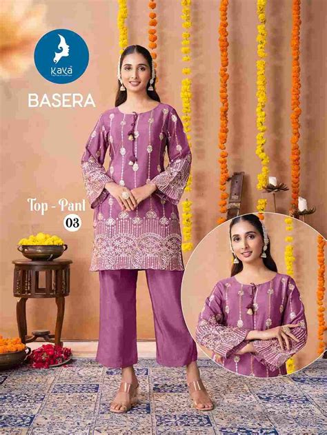 BASERA BY KAYA 01 TO 06 SERIES DESIGNER STYLISH FANCY COLORFUL ...