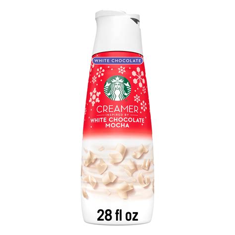 Starbucks Liquid Coffee Creamer White Chocolate Creamer, 28 fl oz ...