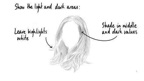 Image result for How to Draw Simple Hair