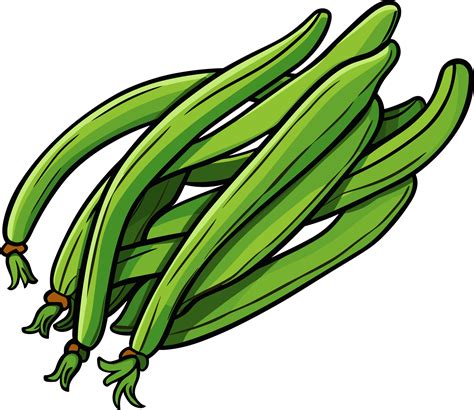AI generated Green beans clipart design illustration 41453909 PNG