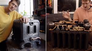 Video: Victorian-era radiator turned into cooling system for gaming PC