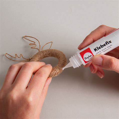 Rentier-Serviettenringe – Bastelidee – Rayher