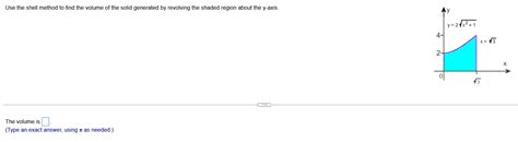 How to Find Volume Using Shell Method 的图像结果