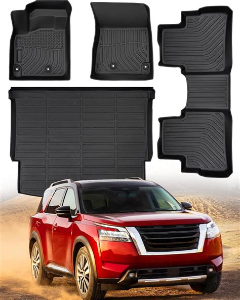 for Nissan Rogue Floor Mats 2025 2024 2023 2022 2021, Full Set TPE All ...