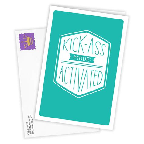 Kick-Ass Mode Encouragement Photo Card - Greeting Cards | Hallmark