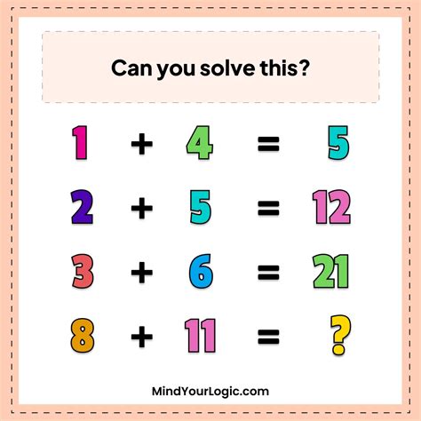 Can you solve this?...