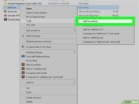 How to Compress Files in 7-Zip 的图像结果