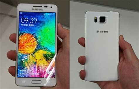 Samsung Galaxy Alpha avvistato in foto nella versione bianca