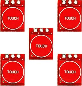 Electronics Crafts Pack of 5 TTP223 Capacitor Single Channel Touch ...