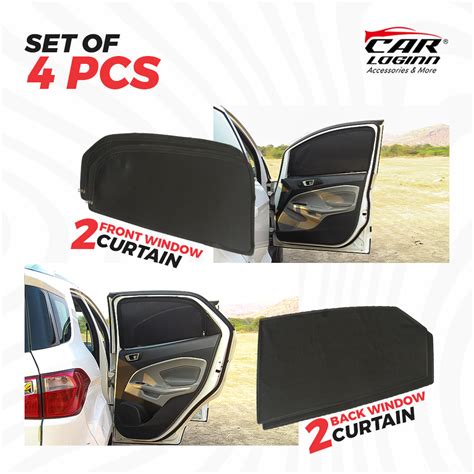 Volkswagen Taigun Magnetic Window Curtain/Car Sunshades – Carloginn