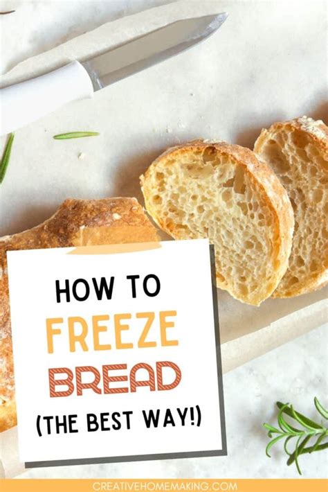 Tips for Freezing Bread 的图像结果
