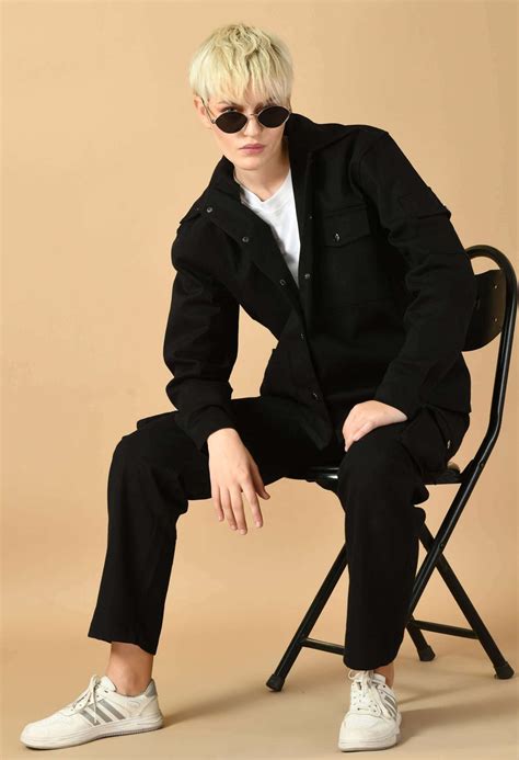 Black 6 Pocket Co-Ord By Offmint