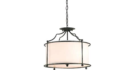 Currey and Company 9904 Cachet 4 Light Convertible Pendant / Flush ...