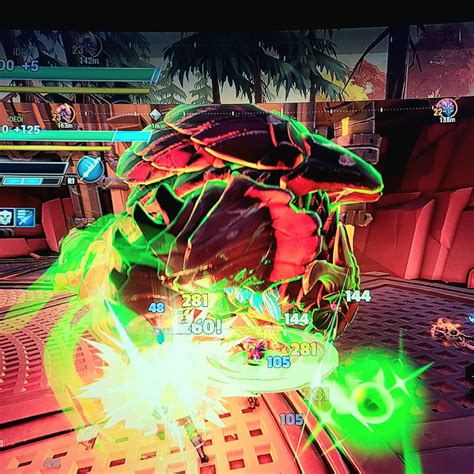 who is making these green healing orbs that come off the behemoth and ...