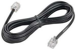 Antech Technology 5 Meter RJ11 Telephone Modem Line Cable LAN Cable ...