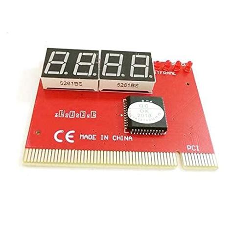 PremiumAV PremiumAV Motherboard Analyser Diagnostic Card Tester (Red)