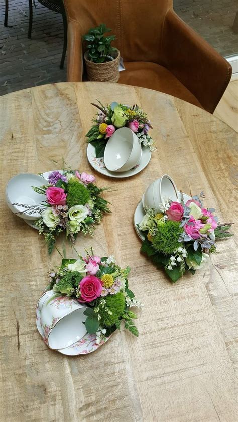 Pin by Karine Janssens on Floral art | Flower arrangements diy, Tea ...